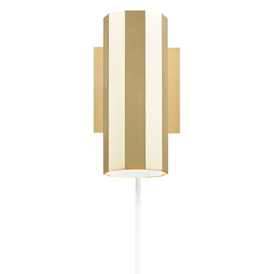 Alanis , Wandleuchte, Messing - GU10, IP20, max.LED 5W