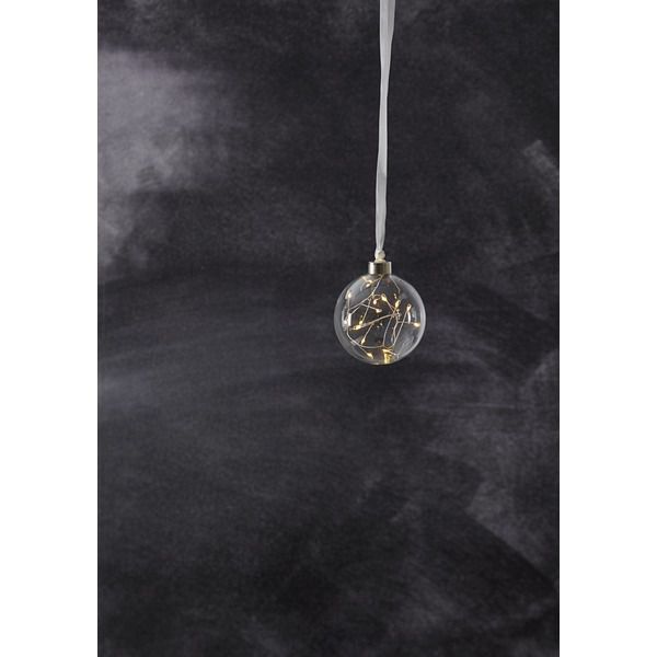 Boule de verre Glow - IP20, Warmweiss, 15 LED
