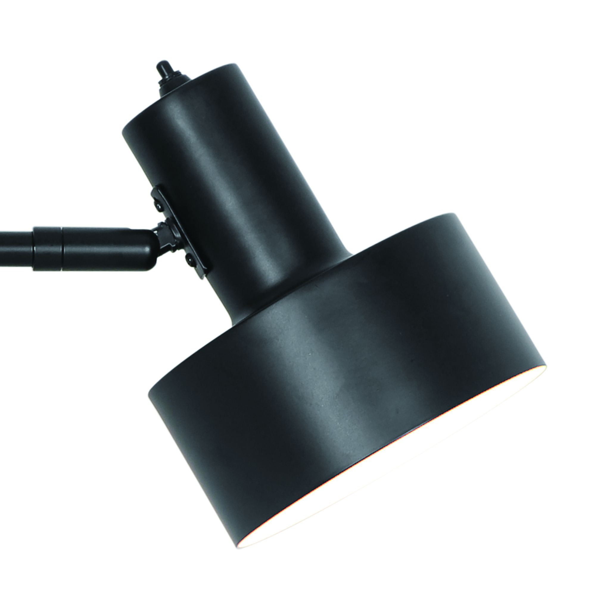 Klemmleuchte Matis Schwarz - 15W, E27, IP20