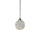 Boule de verre Glow - IP20, Warmweiss, 15 LED