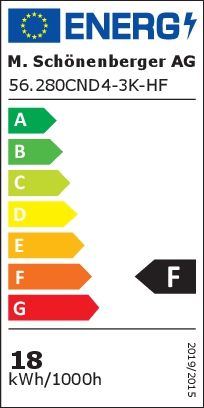 LED Sensor-Aufbauleuchte REDONDO 4.0 (18W) - 18W, 1900lm, 3000K, IP54, CRI80, 120°, weiss, nicht dimmbar, D=280mm, H=53mm