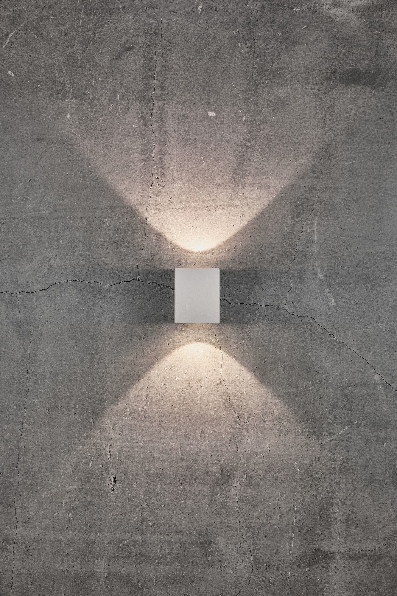 Canto kubi 2, Wandleuchte, Weiss - 2X6W LED, 2700K, IP44, 230V