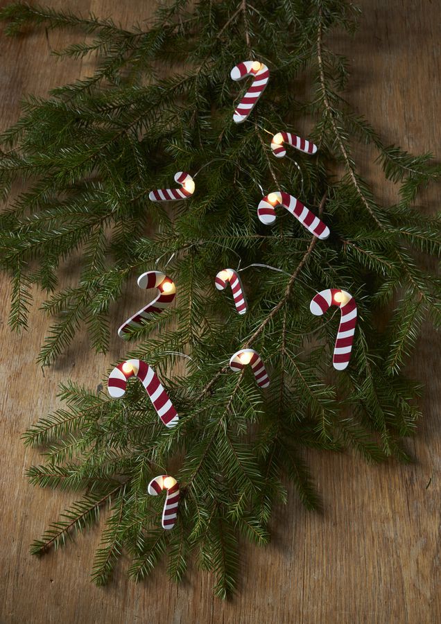 Lichterkette CandyCane - IP20, Warmweiss, 10 LED'S