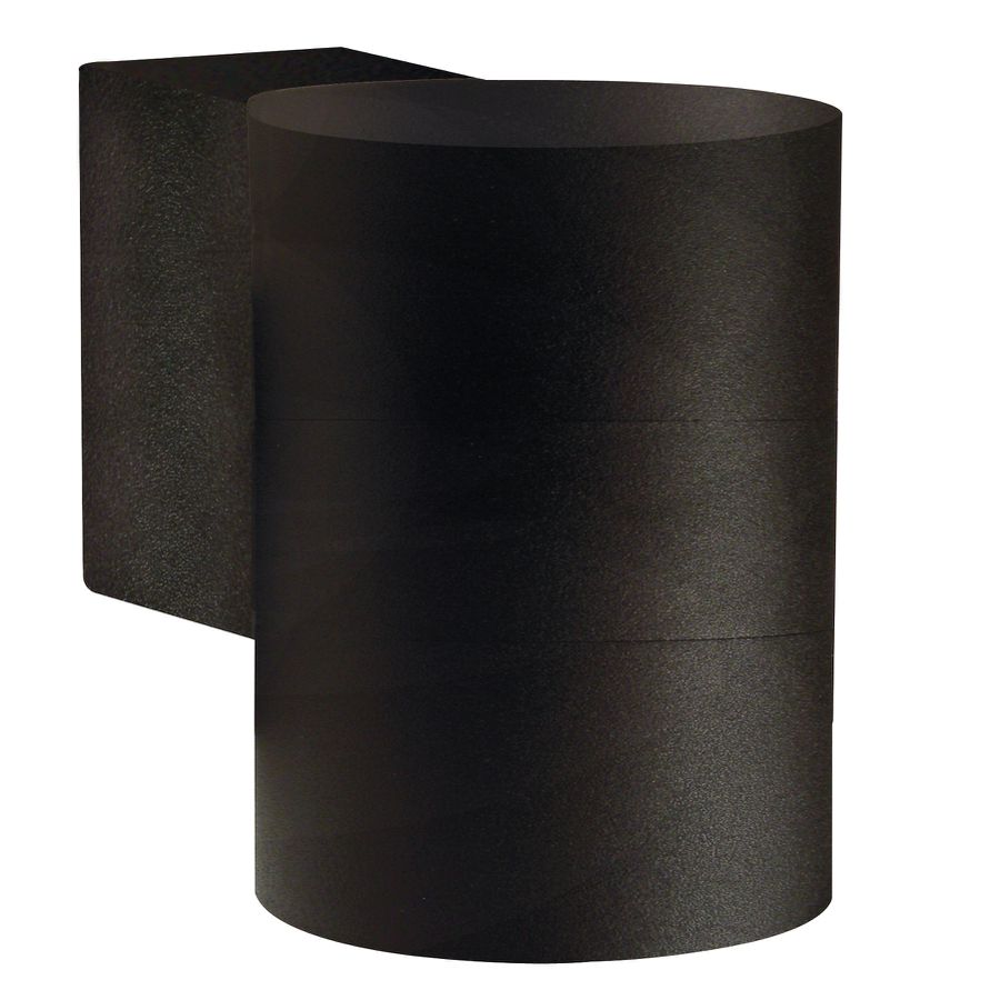 Wandleuchte Tin Maxi - 1xGU10 (exklusiv), max.35W, IP54, schwarz, dimmbar (optional Leuchtmittel), D=76mm, H=105mm