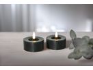 LED Teelicht 2 Pack Flamme Flow - Indoor, Grün, 5.5cm  Höhe, Timerfunktion
