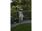 Vento solare Bubbly - Rostfreier Stahl, Lichtfarbe Warmweiss