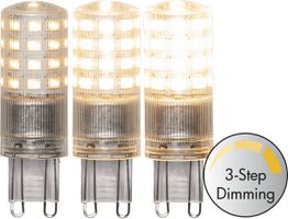 LED Leuchtmittel  G9 Halo-LED 3-step - G9, 470Lm, 2700K, 230V