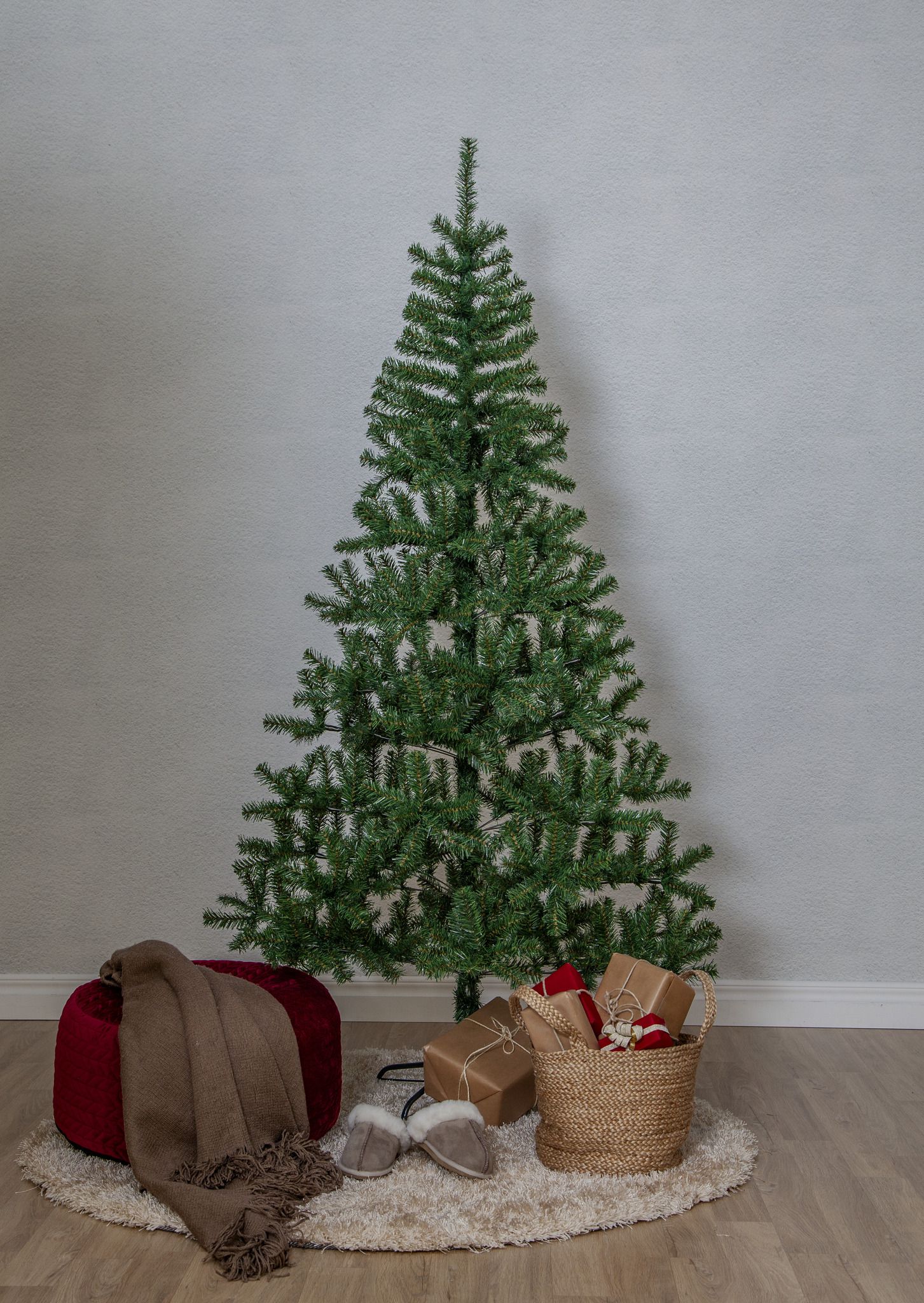 Weihnachtsbaum mit LEDAlvik - Grün, 180LED, 210cm Höhe