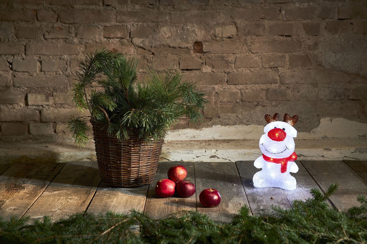 Figur Crystalo - IP44, Kaltweiss, 30 LED