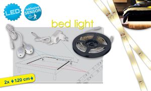 LED Bettlicht Stripe indoor - IP20, kaltweiss, 240cm Länge