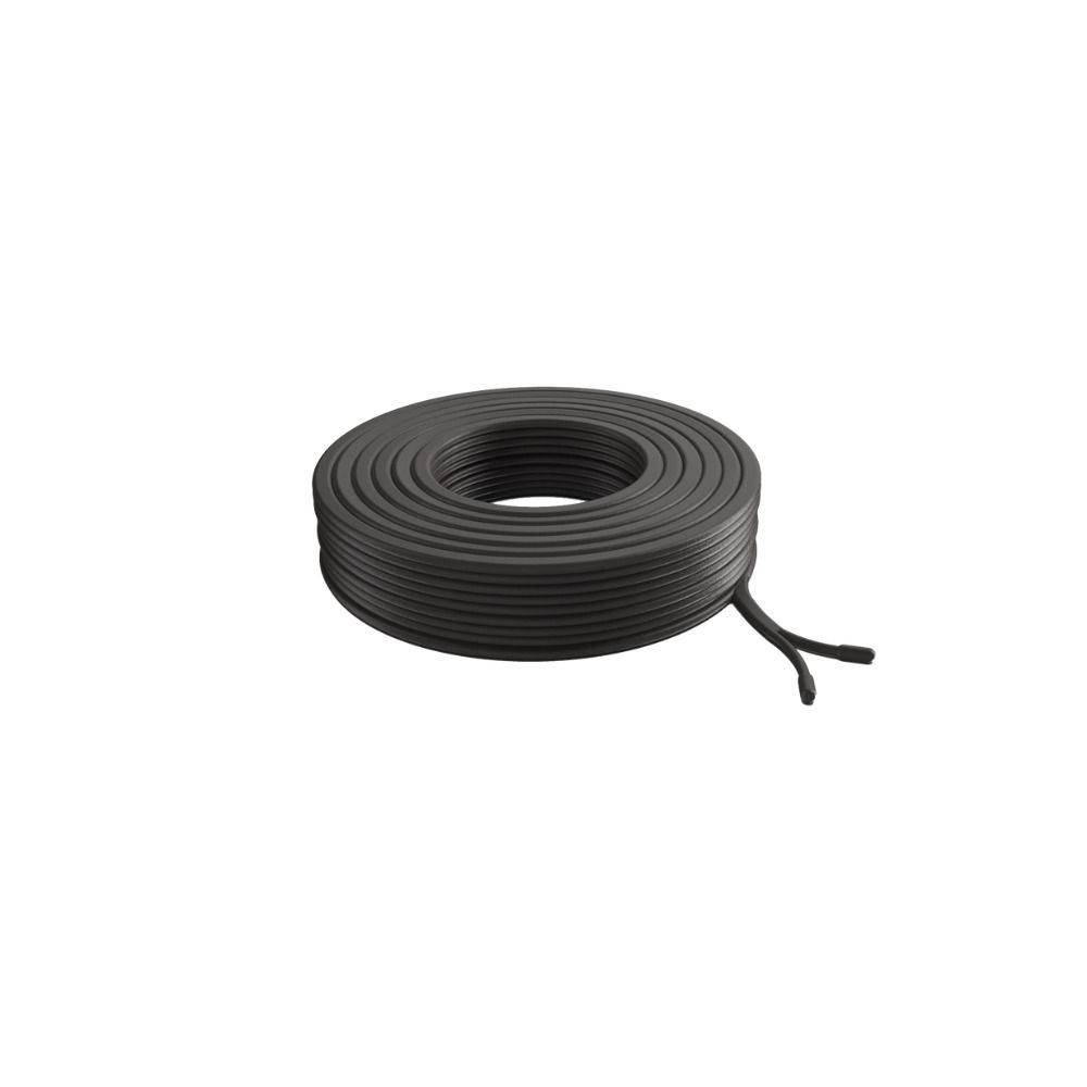 24V Kabel 10m - 24V DC, max 240W, IP67, L=10m, schwarz. inkl. 4 Endkappen