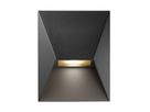Wandleuchte PONTIO 15 - 1xGU10 (exkl.), max.25W, IP54, schwarz, dimmbar (optional Leuchtmittel), L=150mm,B=150mm, H=190mm