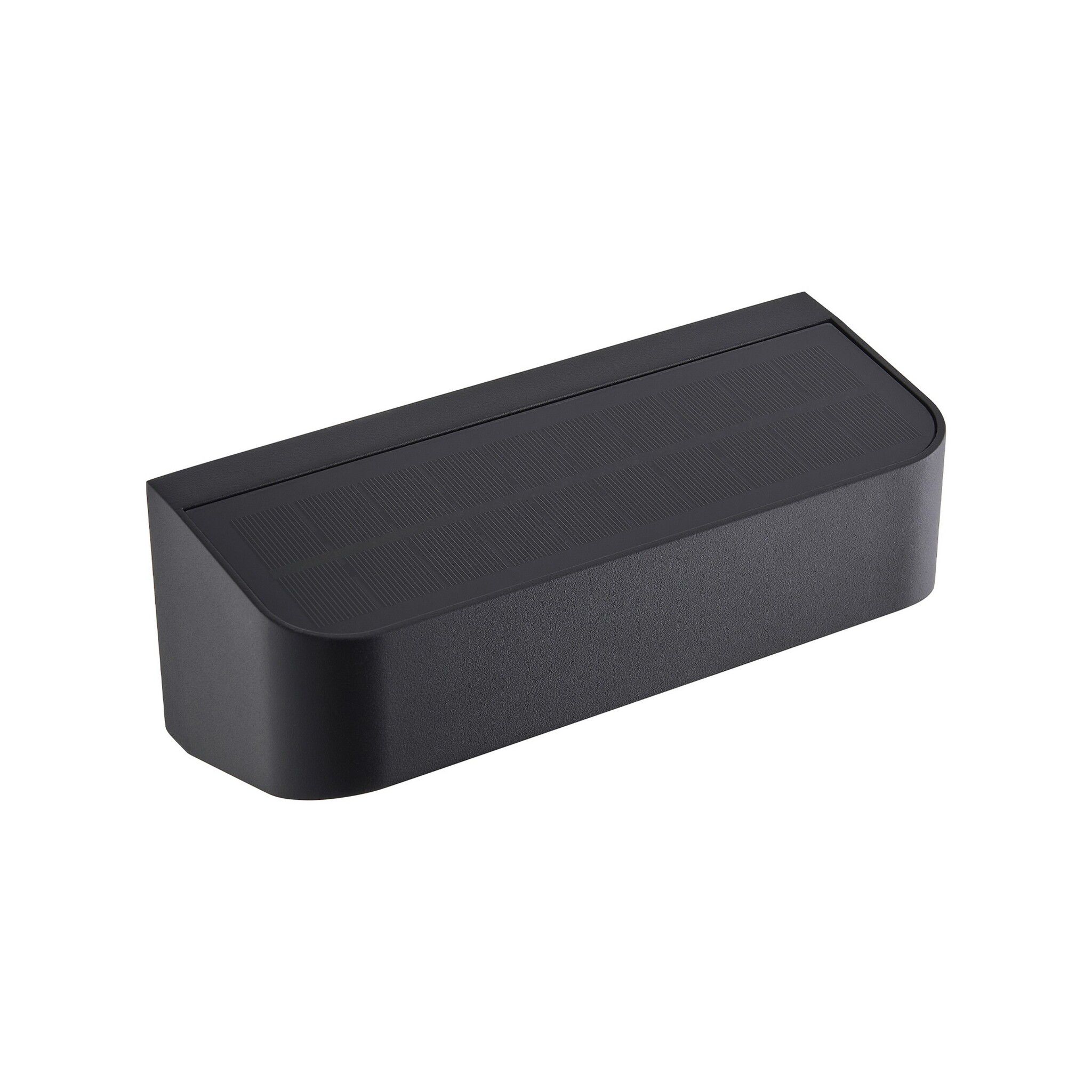 Wandleuchte Marcellio Solar  Schwarz - 5W, LED-Modul, IP54