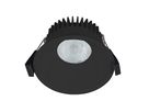 LED Einbaudownlight ALBRIC - 8W, 535lm, 2700K, IP44, CRI 90, schwarz, dimmbar, D=90mm, H=49mm, BL=83mm