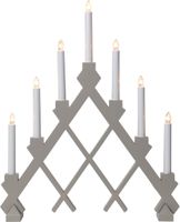 Kerzenleuchter Rut - IP20, Beige, Warmweiss