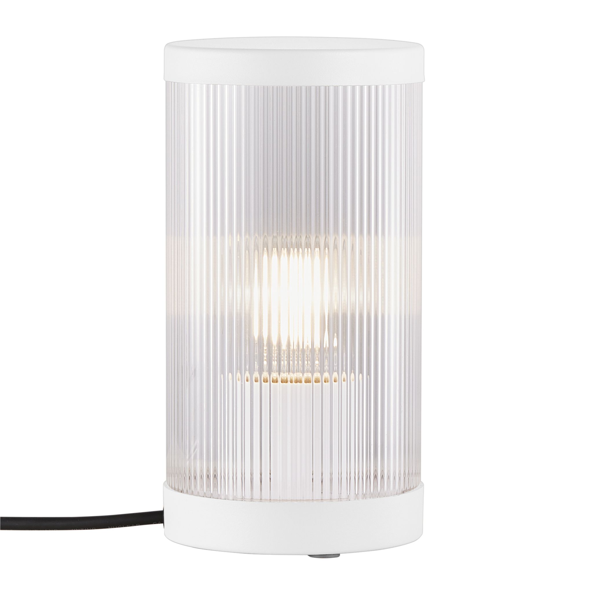 Coupar, Tischleuchte, Weiss - E27, IP54, max.25W
