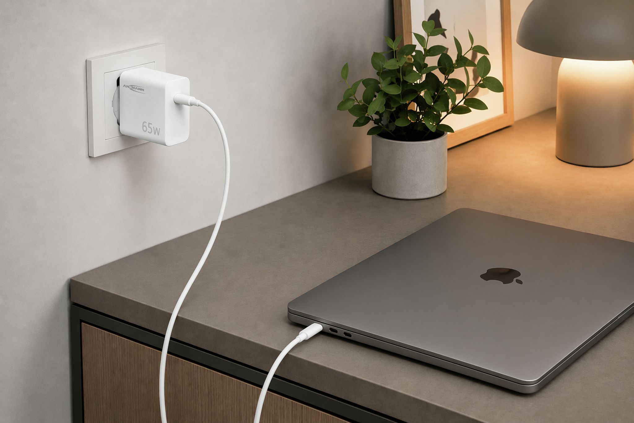 Home Charger HC165PD / 4,5 A / 65 W / 1 Port - Home Charger HC165PD / 4,5 A / 65 W / 1 Port