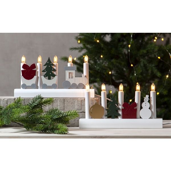 Kerzenständer Julia - IP20, Neutralweiss, 5 LED's