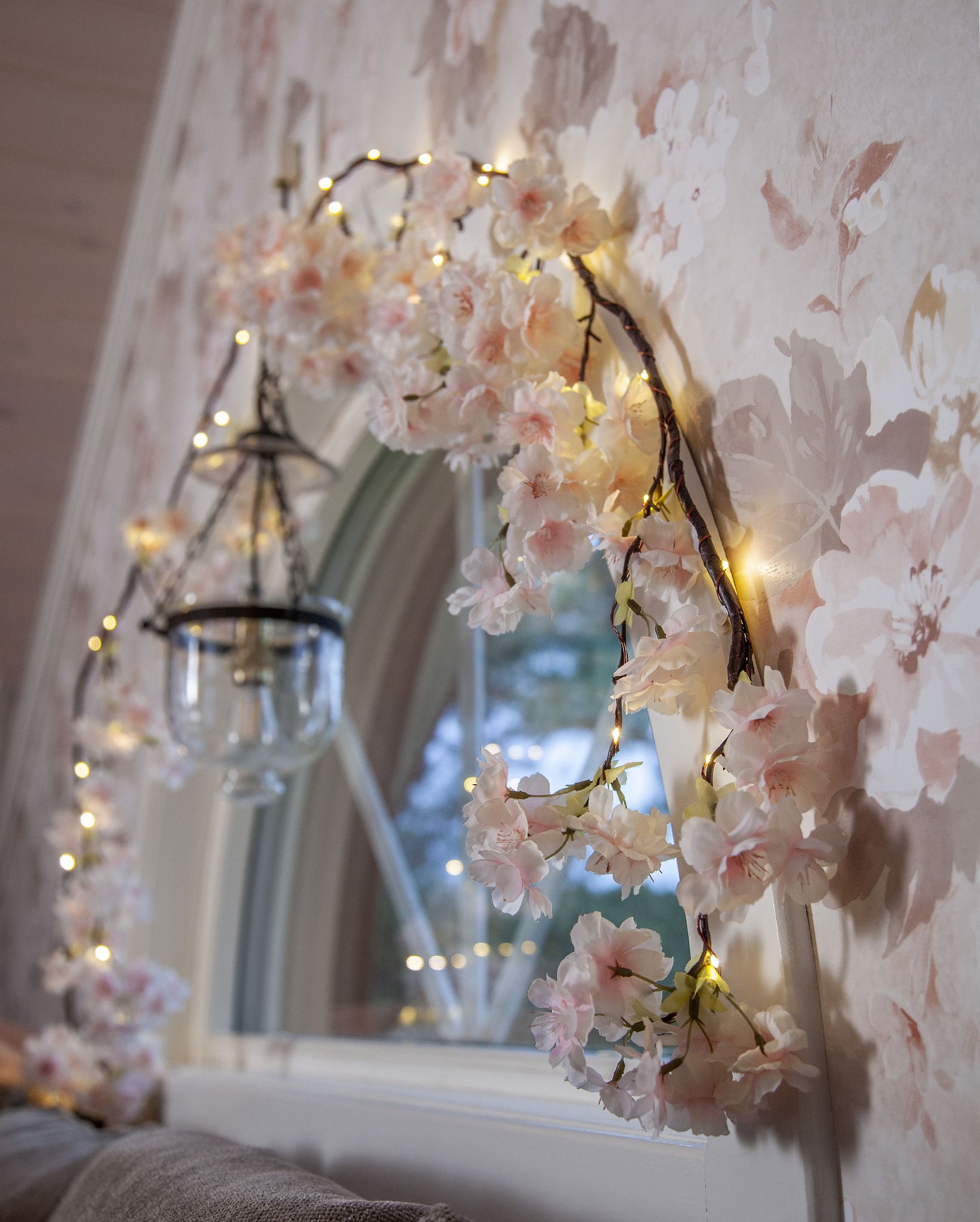 Girlande CherryFlower - IP20, Warmweiss, 48 LED's