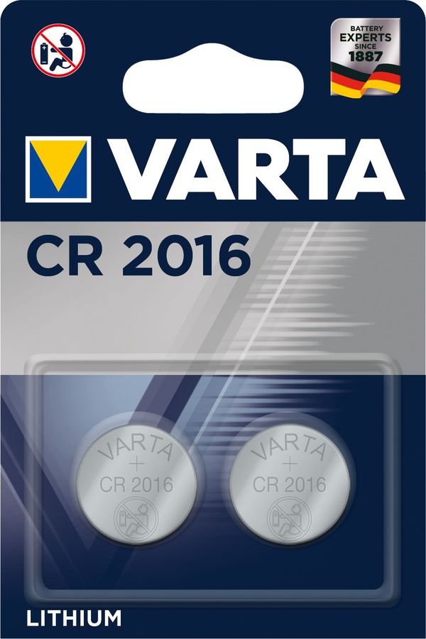 Electronics Batterie CR2016 - 2er Blister