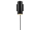 Alanis , Wandleuchte, Schwarz - GU10, IP20, max.LED 5W