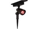 Solar Spotlight Powerspot - Indoor, Outdoor, RGBW, Schwarz