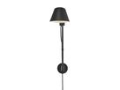Stay Long, Wandleuchte, Schwarz - E27, max. 40W, IP20
