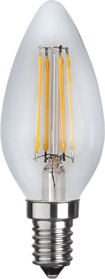 LED Leuchtmittel E14 C35 Clear - E14, 470Lm, 2700K, 4.2W, 230V