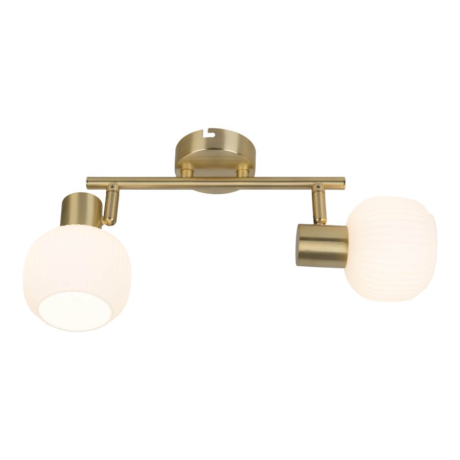 2er Spot Deckenleuchte LEARTA exkl. Leuchtmittel - E14, IP20, 230V