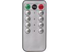 LED Pillar Kerze 4 pack Flamme Advent - Indoor, Weiss, 12.50 cm Höhe, Timerfunktion