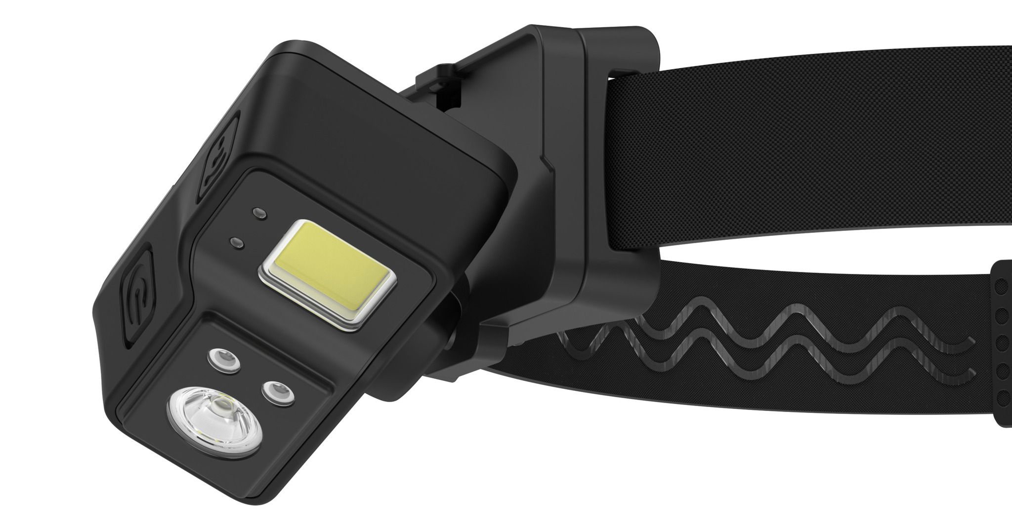 Stirnlampe HD700RS-DS - 700lm, IP65, Schwarz