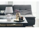 Keramik Tischleuchte Stoney h: 31cm - E14, 40W, IP20