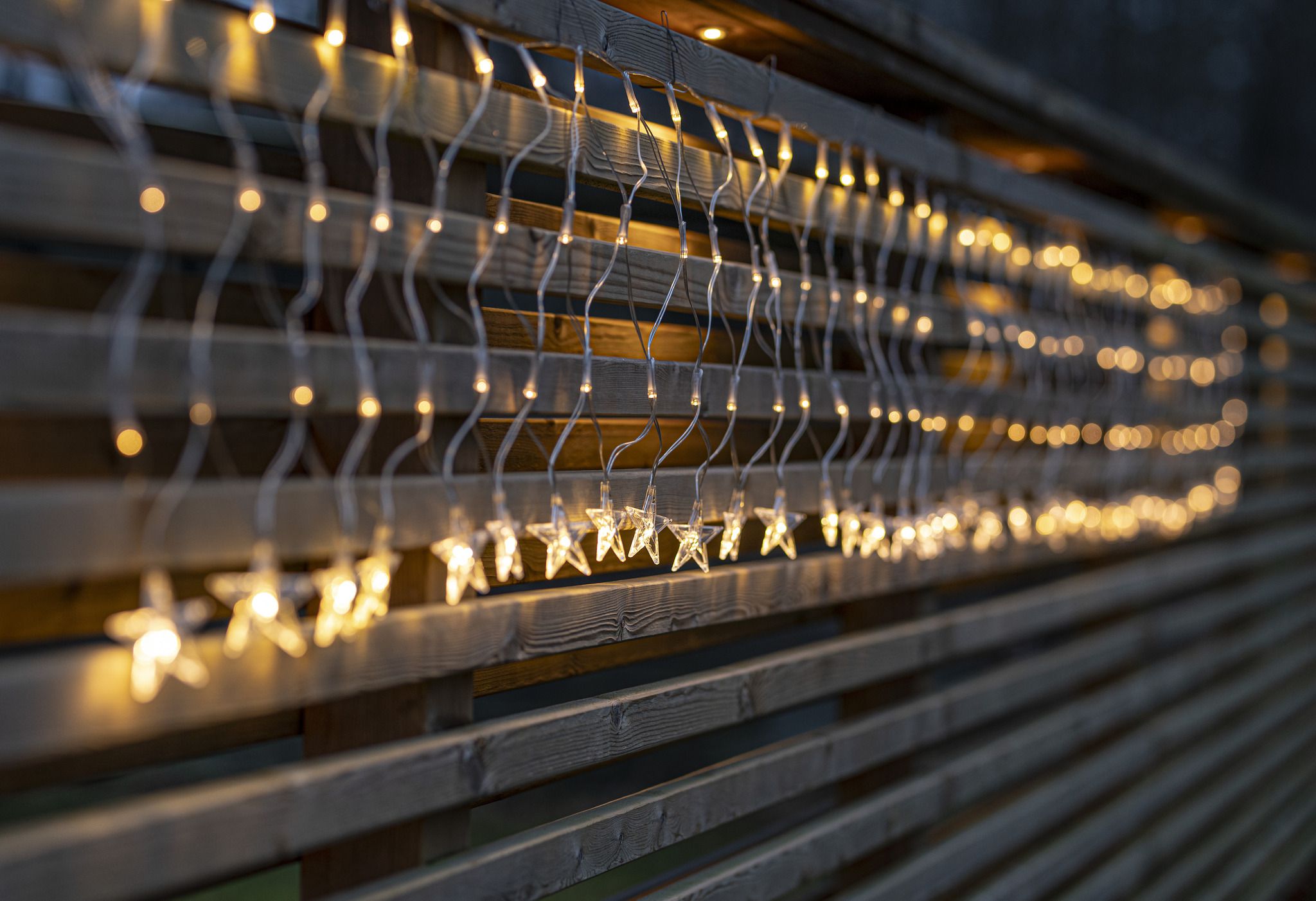 Netz Lichterkette StarNet - IP44, Warmweiss, 160 LED