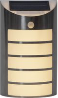 Solar Wand Laterne Wally - Silber, Lichtfarbe Warmweiss