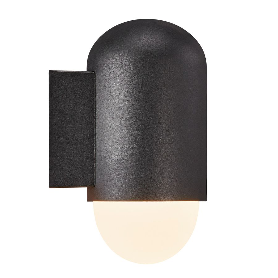 Wandleuchte Heka - E27, IP54, Schwarz