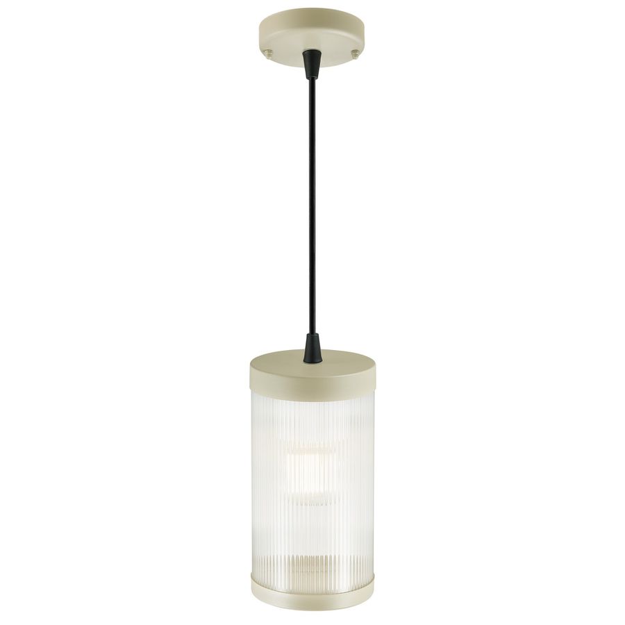 Coupar, Pendelleuchte, Sand - E27, IP54, max.25W
