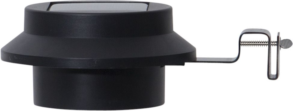 Solar Wand Laterne Fency - Schwarz, Lichtfarbe Kaltweiss