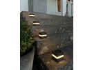 Solar Decoration Stonecube - Warmweiss, IP44, Grau