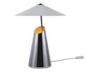 Taido Tischlampe Chrom - E27, IP20, 230V