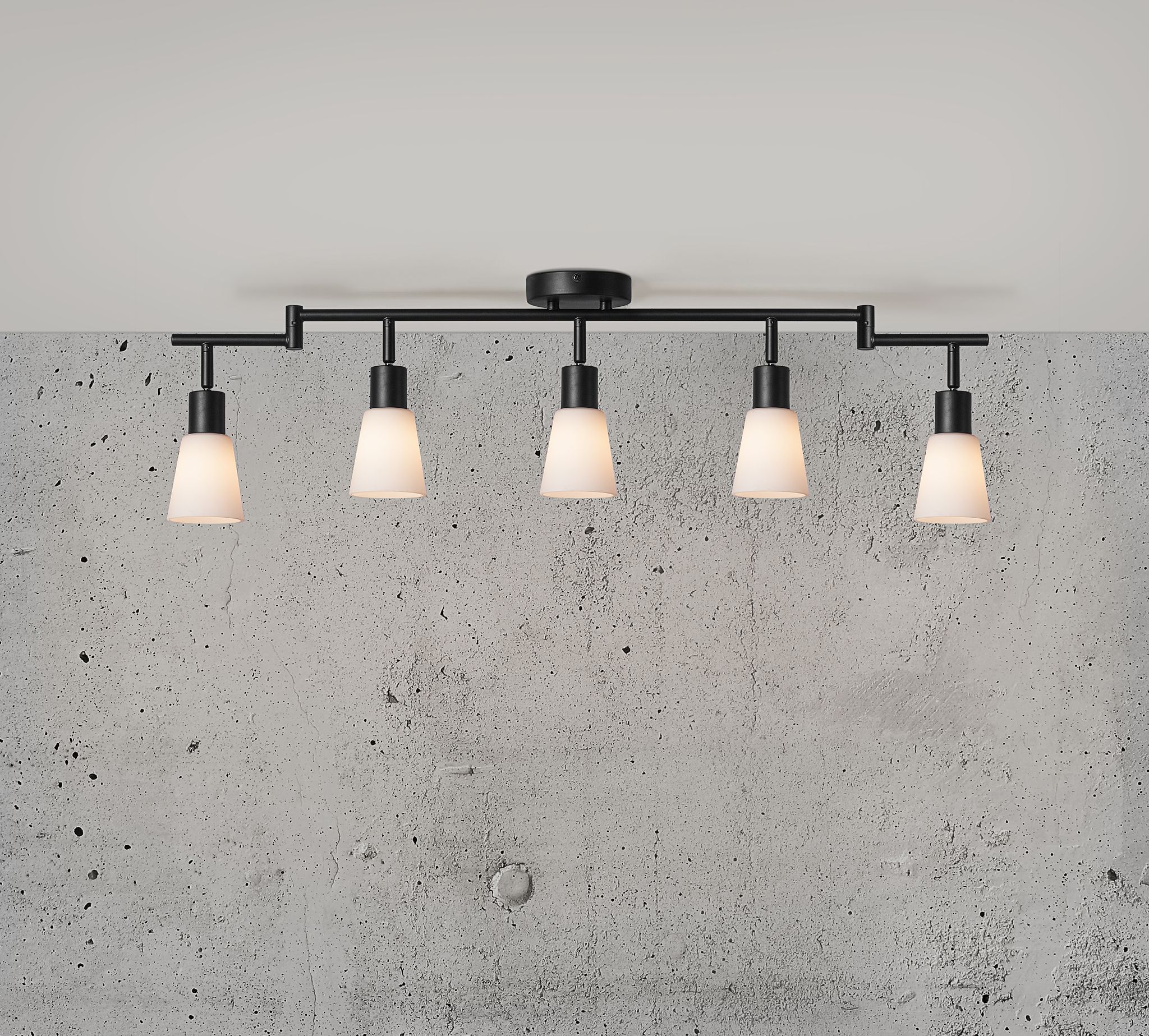 Cole 5-Rail, Spot Light, Schwarz - IP20, E14