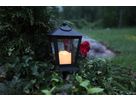 LED Grablicht Serene - Outdoor, Schwarz, 40cm Höhe, Timerfunktion