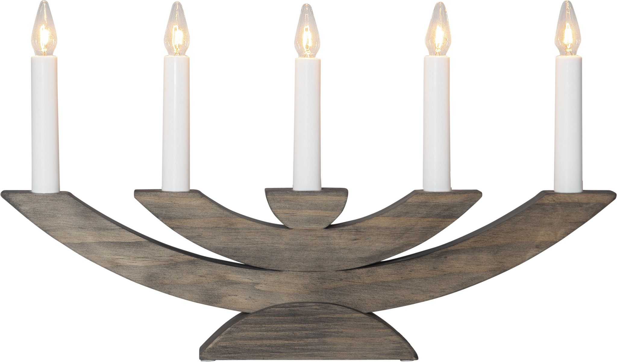 Kerzenleuchter Navida - IP20, Braun