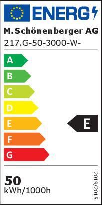 LED DALI-Pendelleuchte GLOS Up&Down (3000K) - 50W, 6250lm, 3000K, IP20, CRI83, 120°/45°, weiss-matt, DALI dim., L=1171mm, B=38mm, H=66mm,PL=1500mm