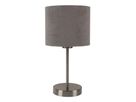 Tischleuchte  ARDITA  H: 36cm grau - IP20, E27, Grau