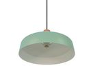 Pendelleuchte Elvas cork Dusty Grün - 60W, E27, IP20