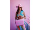 Polarbox Retro Cooler Bubblegum Pink - Cyan 20l - Kühlbox, 20l, Vintage Design
