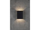 Fold 15, Wandleuchte, Schwarz - LED Modul, 2X3,5W LED, IP54
