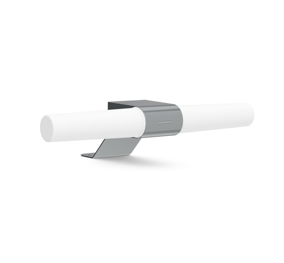 Helva, Doppel- Wandleuchte, Chrom - LED Modul, 9W, IP44