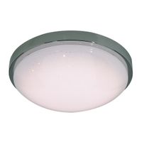 LED Wand u. Deckenleuchte Catania mit Kristalleffekt d:29cm - LED fest verbaut, 2700-6500K, warm-kaltweiss