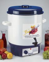 Macchina bollitrice automatica per vin brulè e conservanti KA 1801 - Einkochautomat , Weiss/blau, 1800W